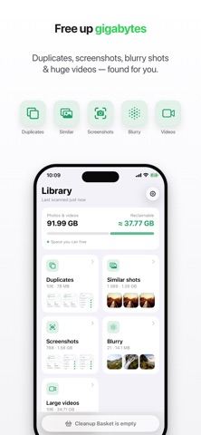 Tidy: Photo Cleaner iPhone screenshot