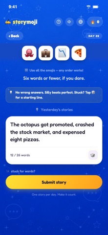 Storymoji: Emoji Story Game screenshot