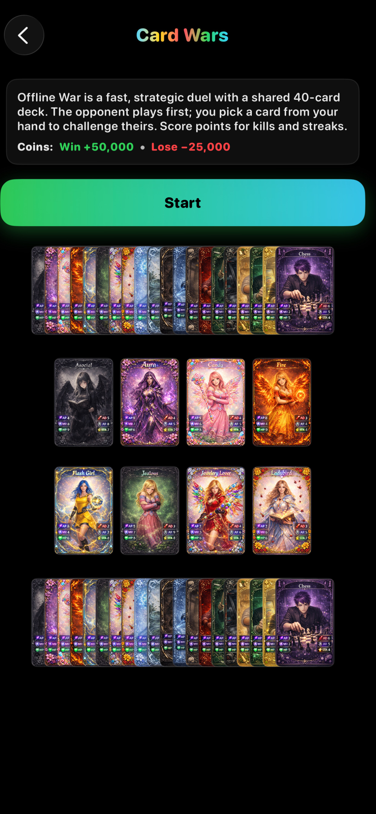 Love Card Game