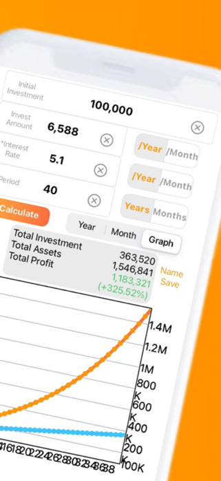 Compound Interest Calculator. Screenshot 2 of 5