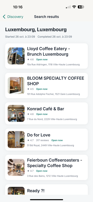 My Coffee Radar Screenshot 4 of 6
