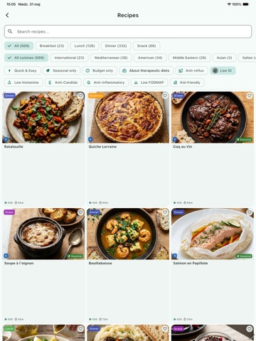 Caloq: Calorie & Meal Planner ipad screenshot 4