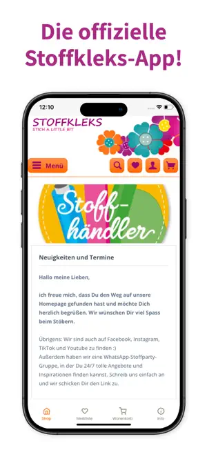 Stoffkleks screenshot 1