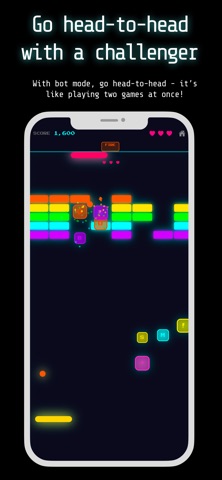 Neon Brick Pong screenshot