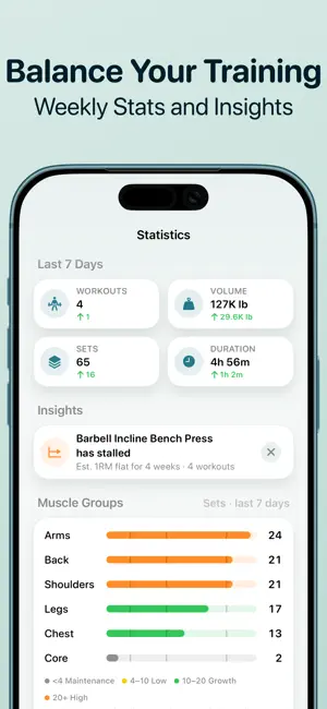 SetGrip: Workout Journal screenshot 2