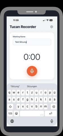 Tucan.ai Recorder iPhone screenshot