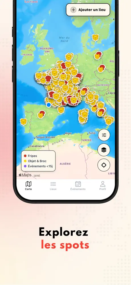 Thrift Map screenshot 3