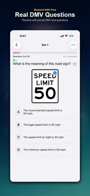 MD DMV Prep screenshot 2