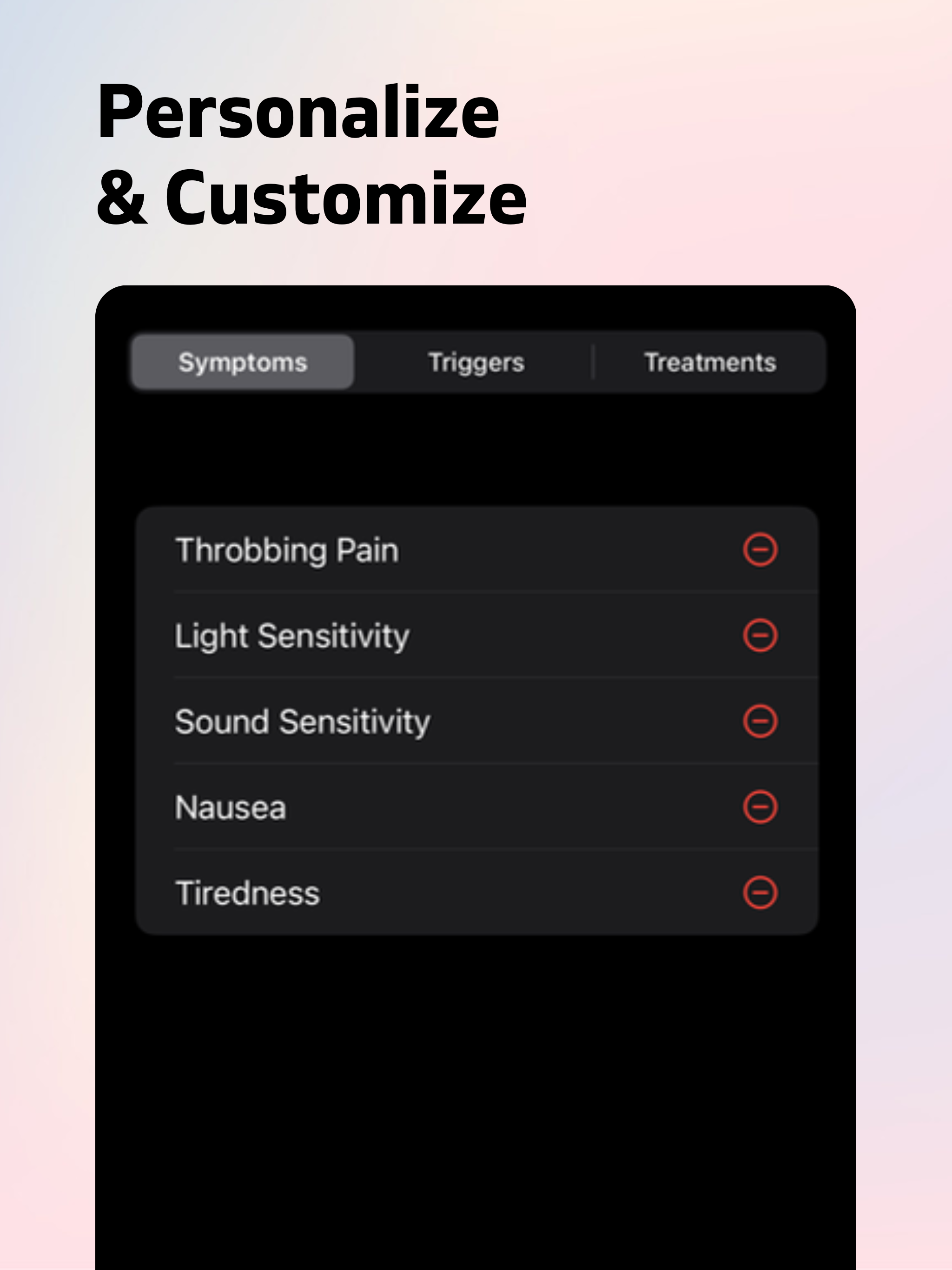 Migraine Tracker+ screenshot 10