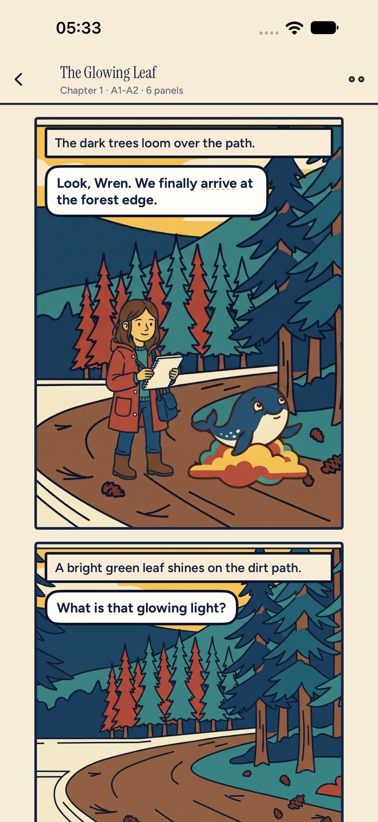 Screenshot 1 of WhaleTales: Learn English