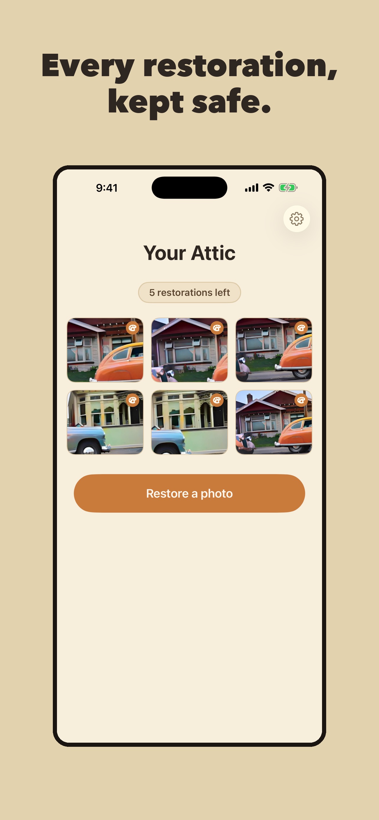 Screenshot 2 of Attic: Restore Old Photos