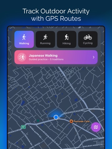 Steply: GPS Walking Tracker iPad screenshot 9