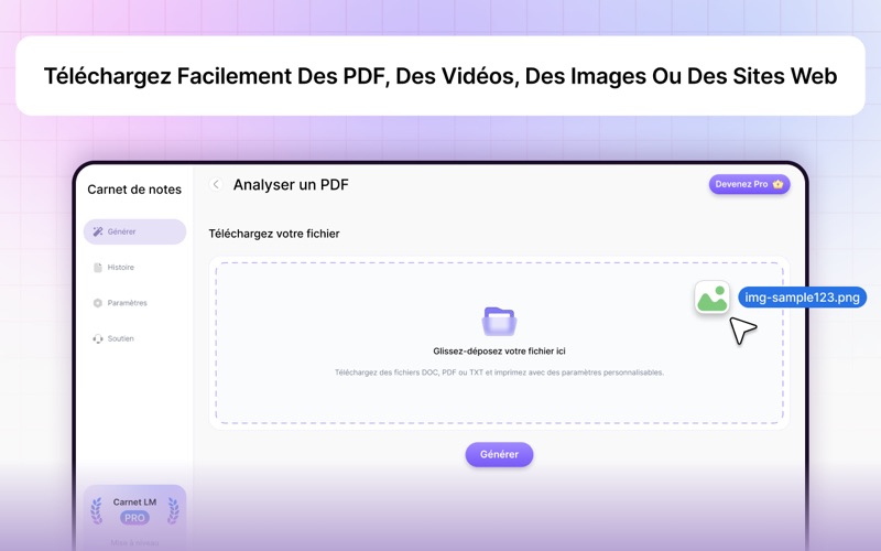 Screenshot #3 pour Notebook - AI Note Taker