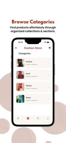 Garment Store iPhone screenshot