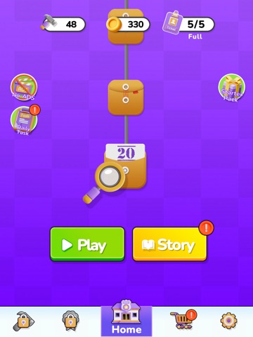 Clue Hunt - Logic Puzzle Game iPad screenshot