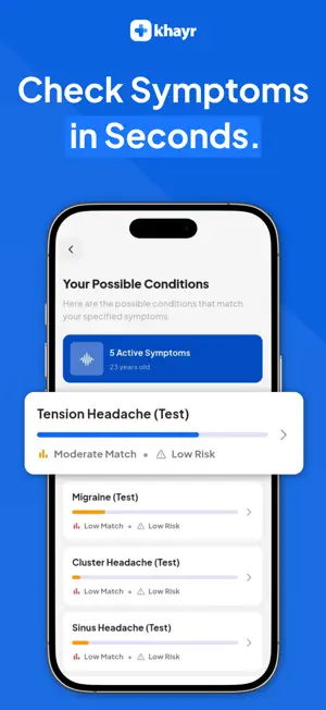 Khayr – AI Health Companion screenshot 3