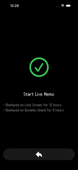 Live Memo screenshot 2
