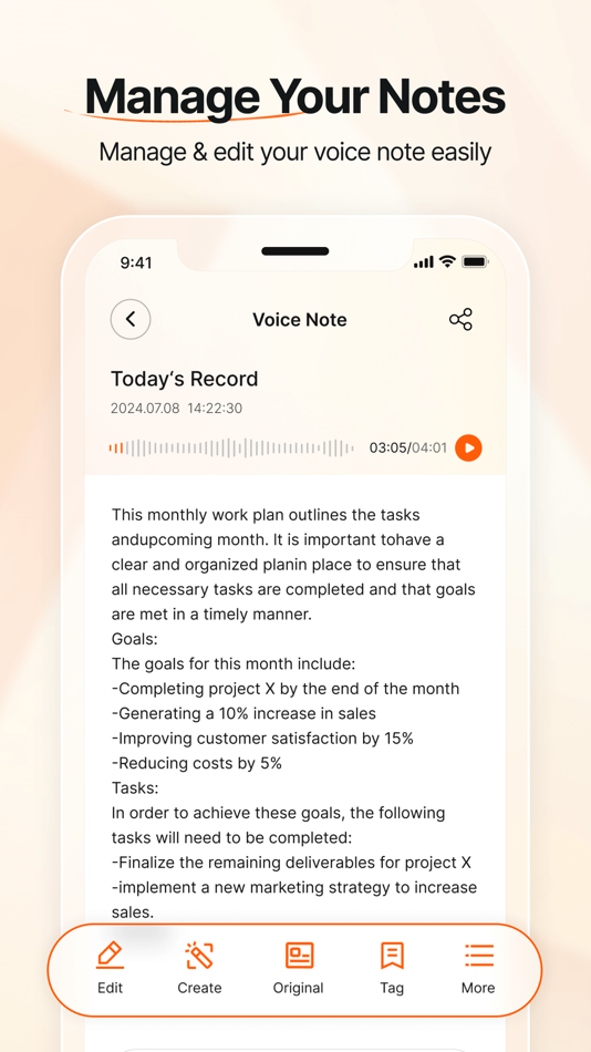 #2. AudioPen: AI Note Taker (iOS) 由: Digital Easy Inc.