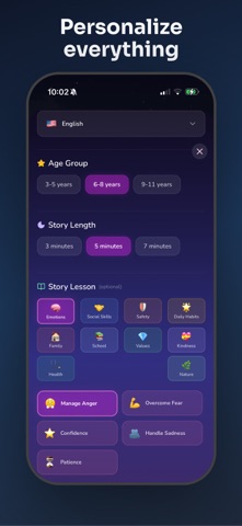 PerfectTales - Bedtime Stories Screenshot 6 of 7