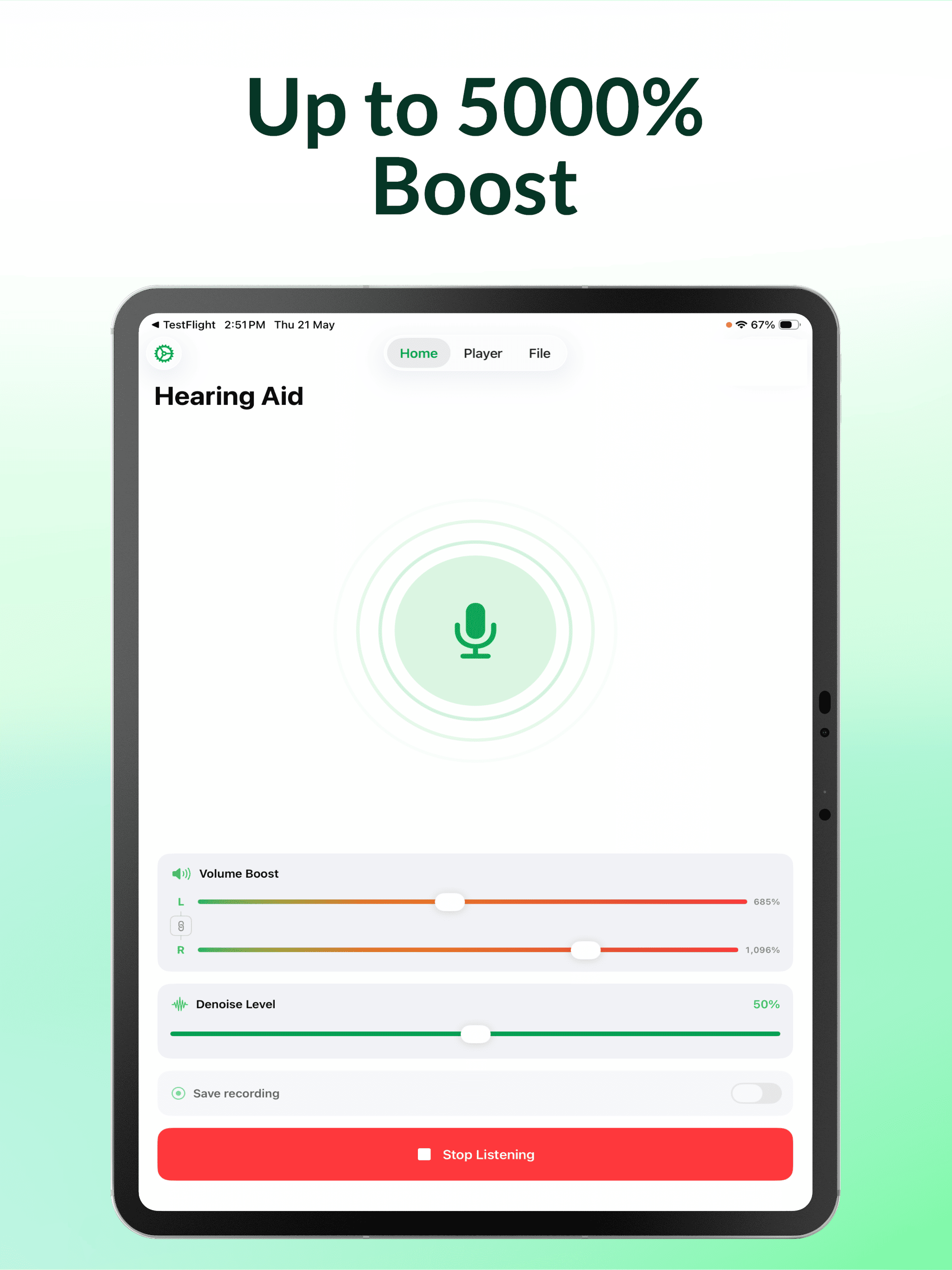 Hearing Aid Sound Amplifier screenshot 7