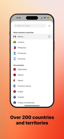 App screenshot