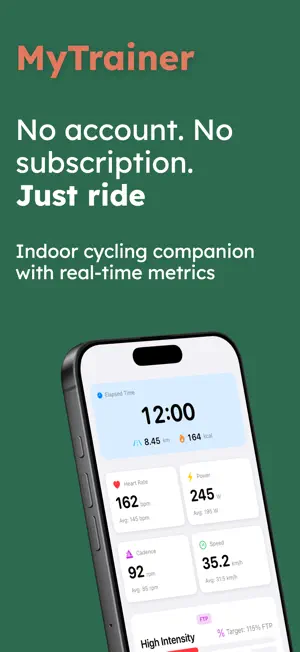 MyTrainer: Indoor Cycling screenshot 1