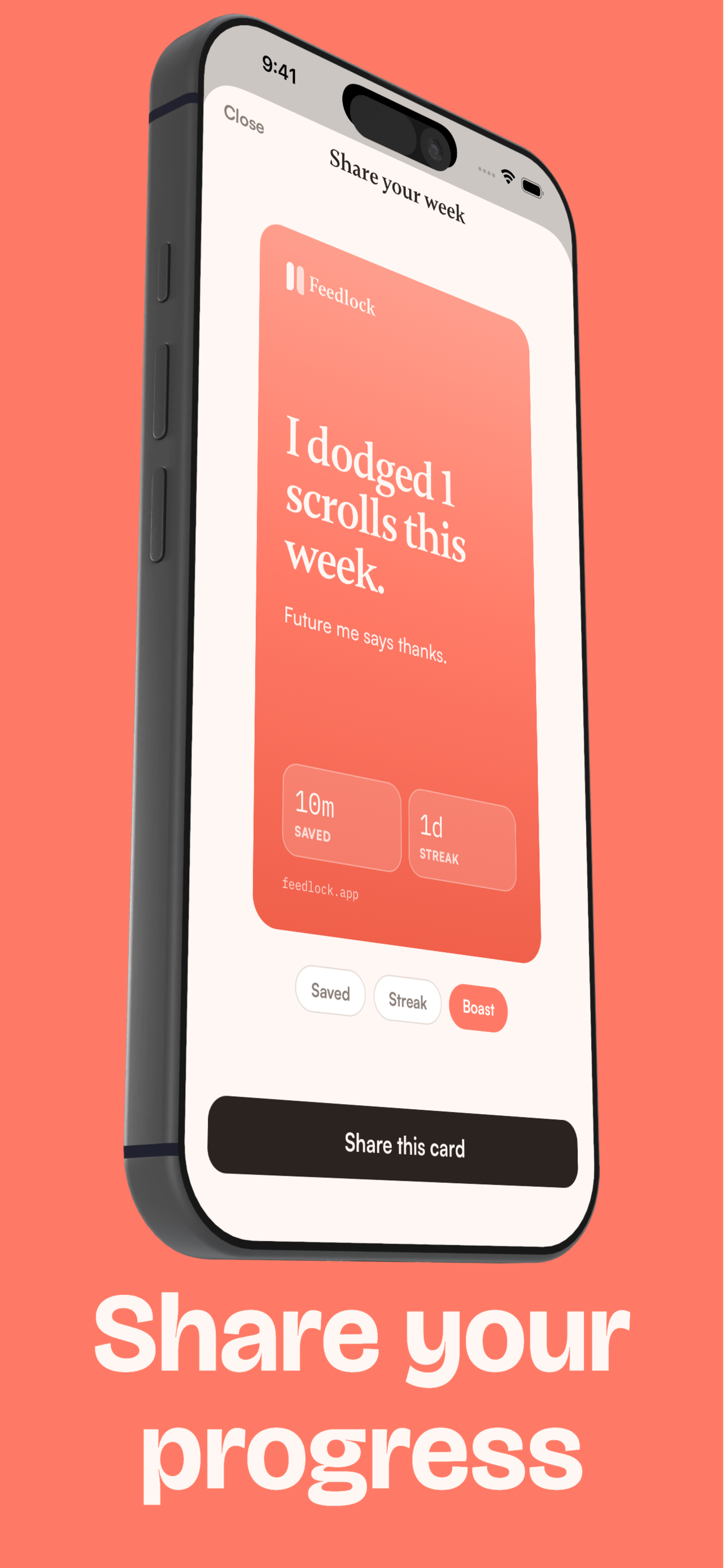 Feedlock: Stop Scrolling screenshot 6
