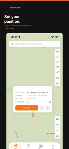 GPS Faker 365 Screenshot 1 of 7