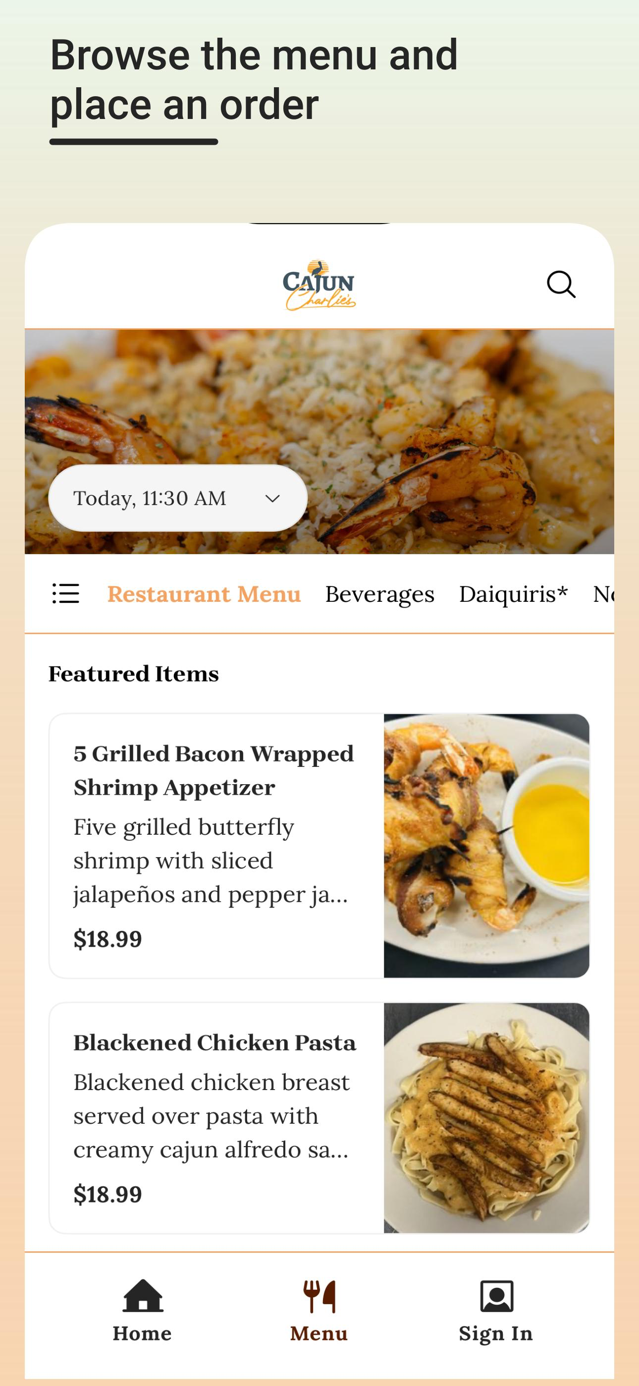 Cajun Charlie's screenshot 3
