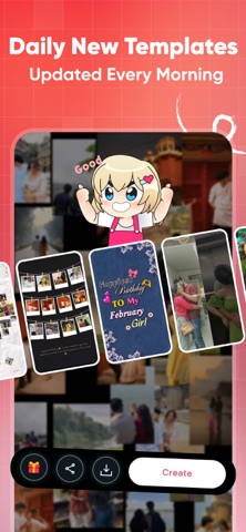 VN Template – Reels & QR Code screenshot