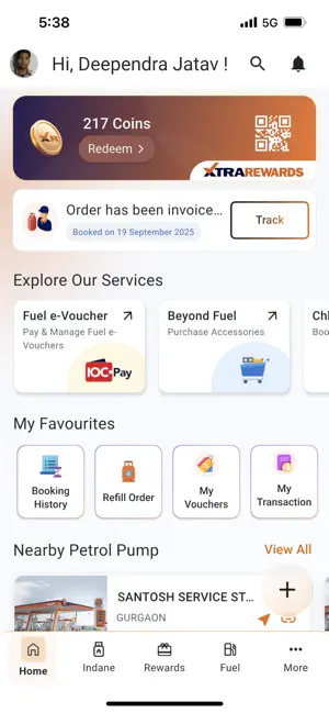 IndianOil ONE iPhone screenshot 3