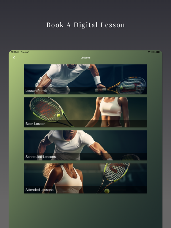 RallyWon iPad screenshot 5 - Sports app