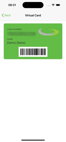 Infinity Rewards Card iPhone screenshot 4