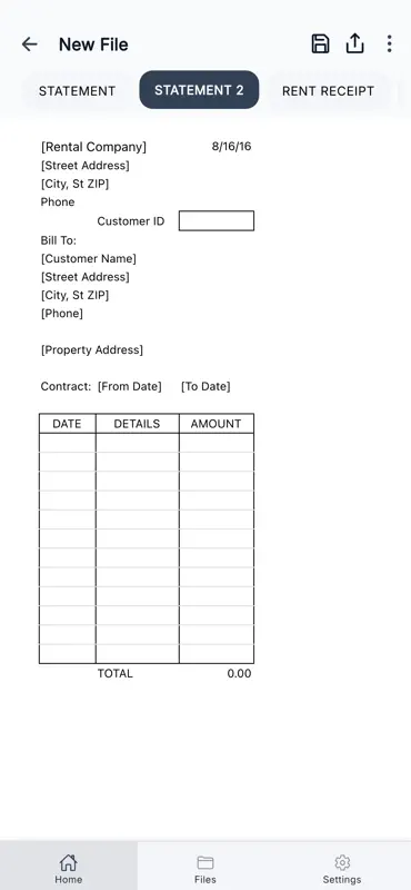 Rent Receipt Pro screenshot 3 of 9