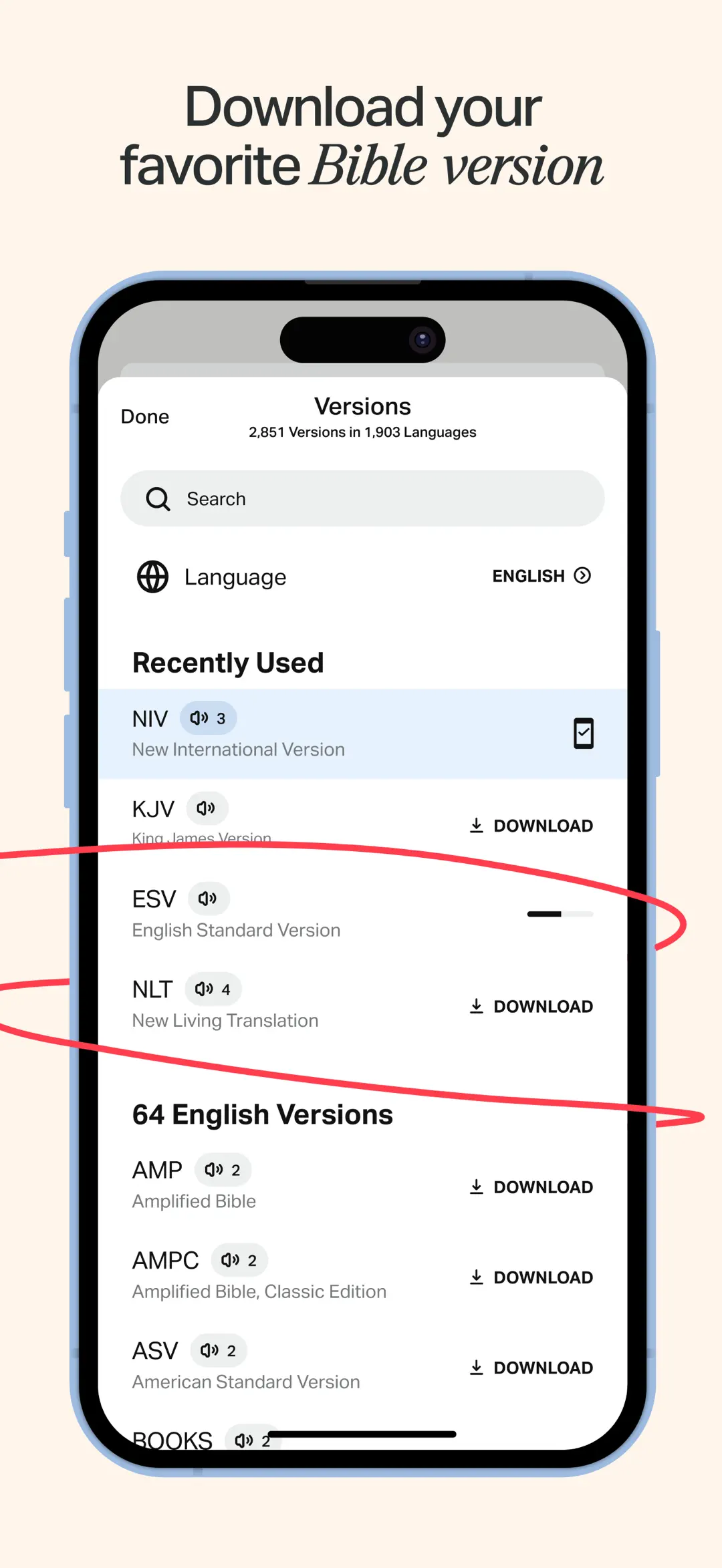 Bible iPhone screenshot 5