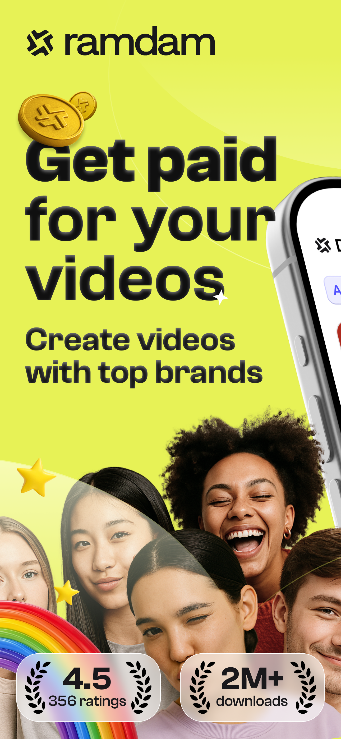 Ramdam - Make videos, get paid