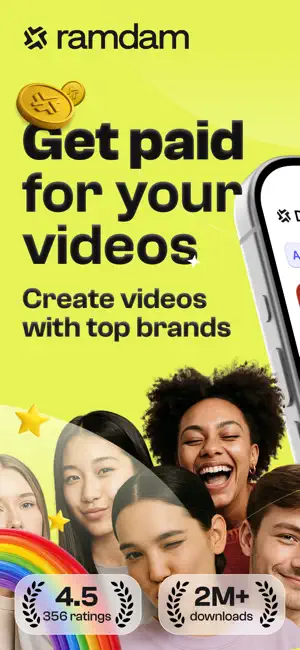 Ramdam - Make videos, get paid screenshot 1