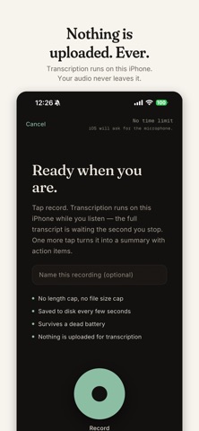 DeskVoice: AI Meeting Notes Screenshot 3 of 8