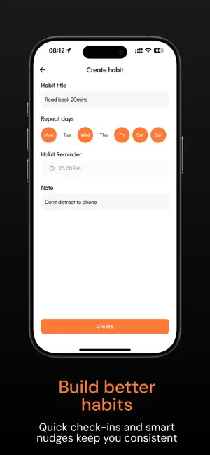 Habit tracker - HabitMate screenshot 2