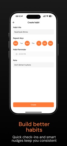 Habit tracker - HabitMate Screenshot 2 of 4