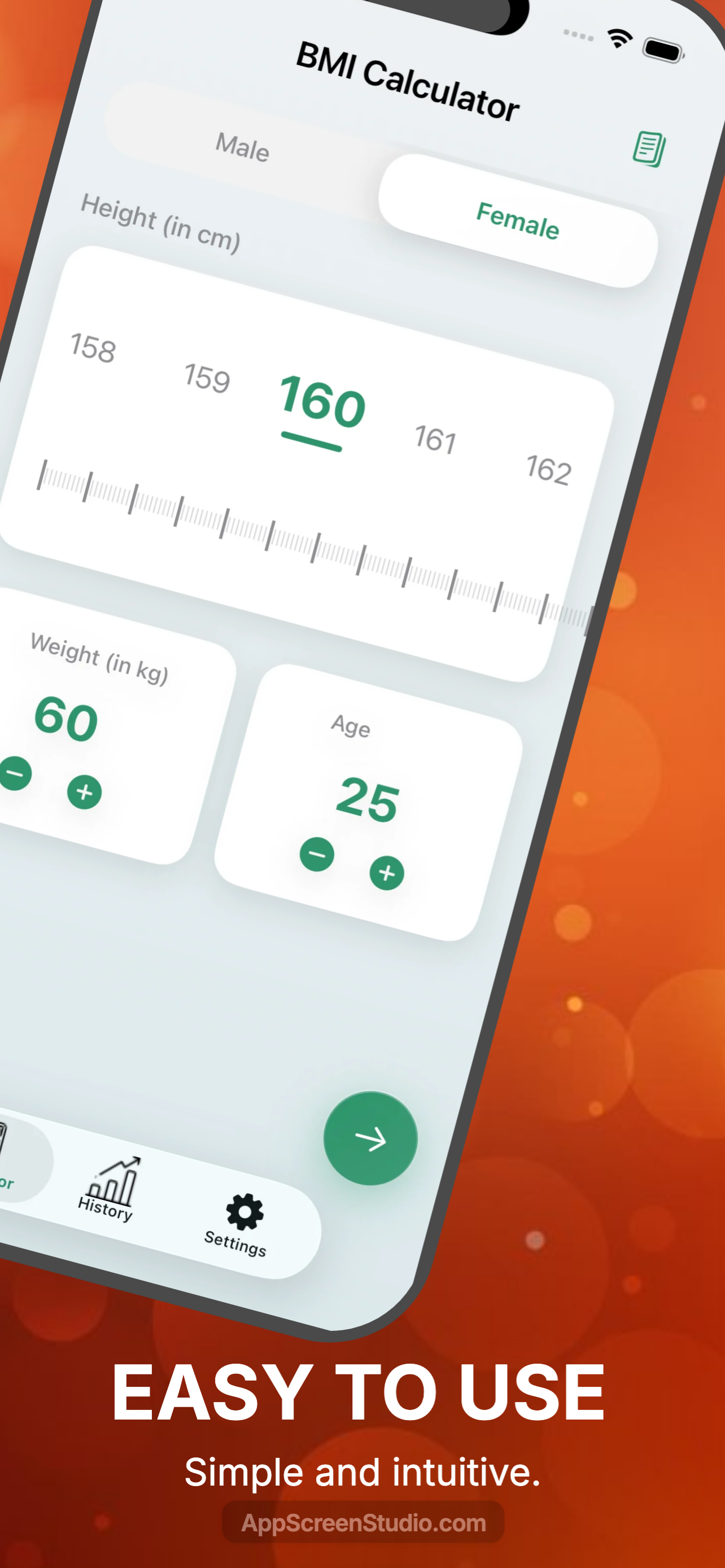 BMI Calculator - Tracker screenshot 3