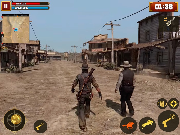 Rider Cowboy Shooting Survival