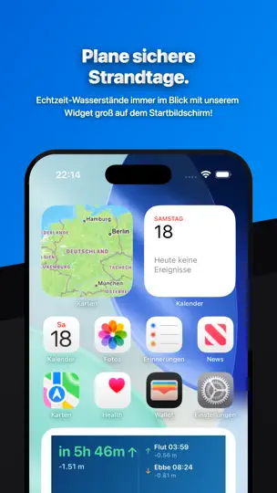 Screenshot von TideNow - Ebbe & Flut auf dem iPhone 3