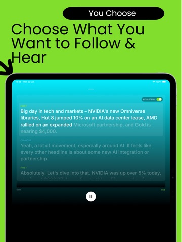 Podio: News Podcast Radio ipad screenshot 4