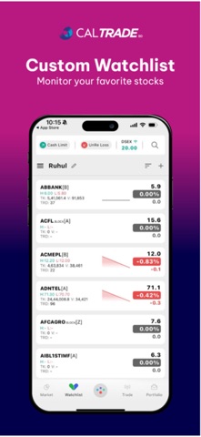 CAL Trade screenshot