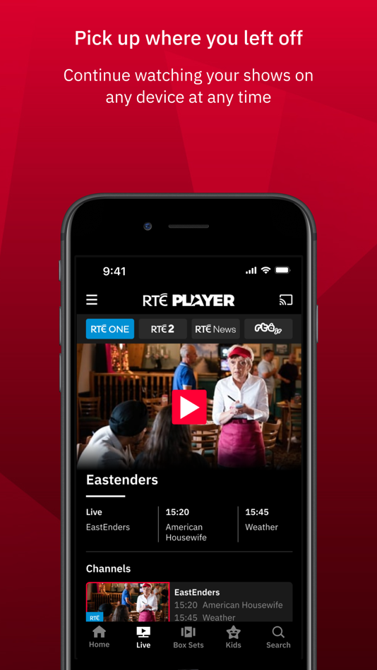 #6. RTÉ Player (iOS) 由: RTÉ