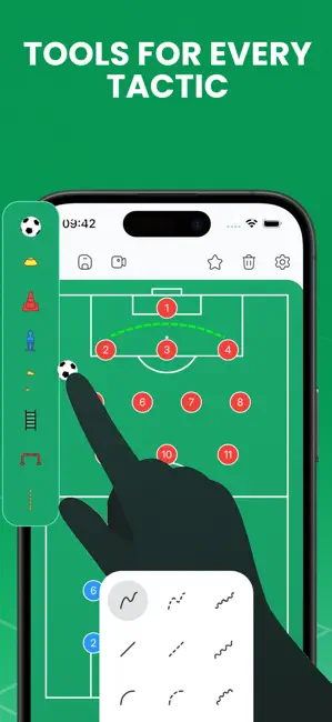 Tactics Board - Football iPhone screenshot 2