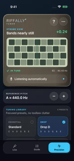 RiffAlly Tuner screenshot 3