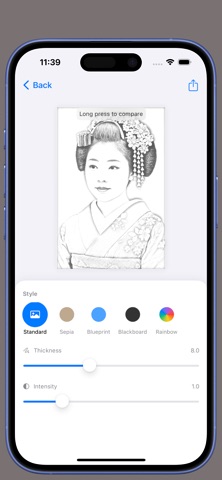 Line Art Maker - Photo to Art screenshot