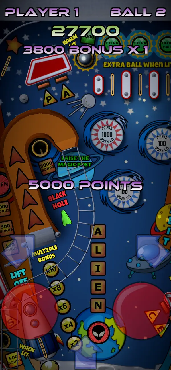 Screenshot #3 pour Lunar Pinball